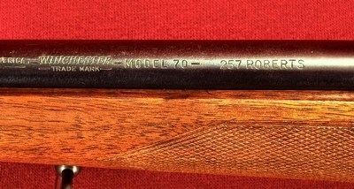 WINCHESTER PRE-64 MODEL 70 TRANSITION, 257 ROBERTS, LOW COMB, MADE 1948, EXCELLENT CONDITION - Image 10 of 20