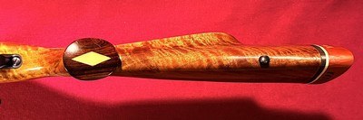 WEATHERBY VANGUARD, EARLY MODEL, HIGH POLISH BLUE, VERY FANCY STOCK, 7MM Remington Magnum - Image 17 of 20