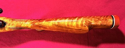 WEATHERBY VANGUARD, EARLY MODEL, HIGH POLISH BLUE, VERY FANCY STOCK, 7MM Remington Magnum - Image 13 of 20