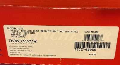 WINCHESTER MODEL 70 