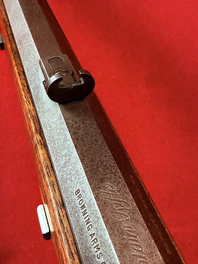 JONATHAN BROWNING MOUNTAIN RIFLE, TRADITIONAL 45 Cal. PERCUSSION RIFLE - Image 15 of 20