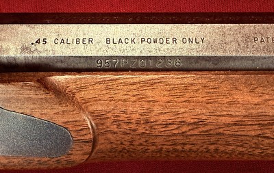 JONATHAN BROWNING MOUNTAIN RIFLE, TRADITIONAL 45 Cal. PERCUSSION RIFLE - Image 12 of 20