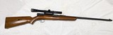 Winchester Model 74
22 Long Rifle with Weaver V 22A 3x6 Variable Scope