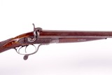 1860s C. Maybury 10-gauge Pinfire SxS Lockfast w/Damascus Barrels