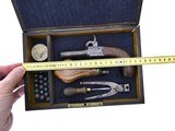 1840's Cased English Southall London .45 Boxlock Pistol - 14 of 17