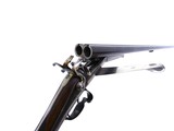 1870's Gottlieb Rickenbach 16GA Lefaucheux Damascus SxS Shotgun - 17 of 20