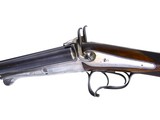 1870's Gottlieb Rickenbach 16GA Lefaucheux Damascus SxS Shotgun - 4 of 20