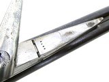1870's Gottlieb Rickenbach 16GA Lefaucheux Damascus SxS Shotgun - 19 of 20