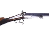 1870's Gottlieb Rickenbach 16GA Lefaucheux Damascus SxS Shotgun - 6 of 20
