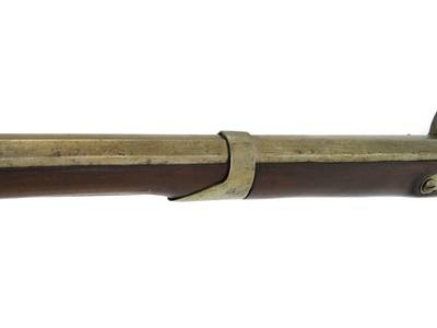 Unusual 1730's Officers Flintlock Rifle in .71 cal - Image 9 of 20
