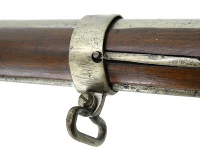 Unusual 1730's Officers Flintlock Rifle in .71 cal - Image 17 of 20
