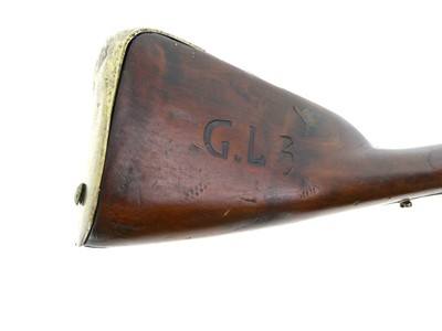 Unusual 1730's Officers Flintlock Rifle in .71 cal - Image 13 of 20