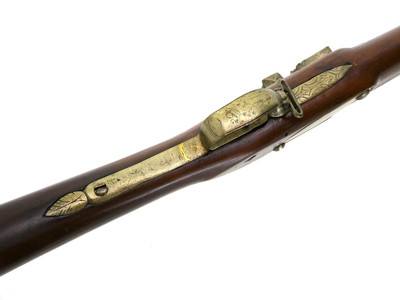 Unusual 1730's Officers Flintlock Rifle in .71 cal - Image 18 of 20
