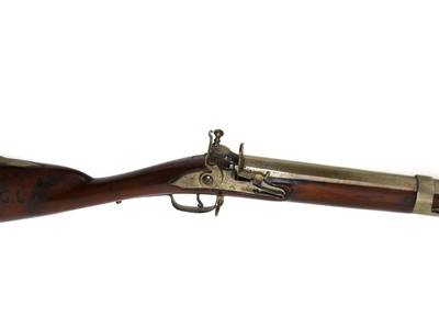 Unusual 1730's Officers Flintlock Rifle in .71 cal - Image 2 of 20
