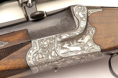 Greifelt Pre-War Combination/Over-Under Shotgun - C&R - Image 8 of 19