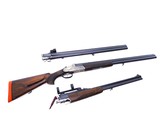 1982 Krieghoff Ulm Primus LH Double Rifle 300 WM & 12 GA Cased Three Barrel Set - Image 9 of 20