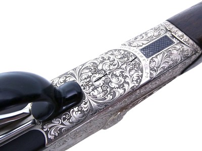1982 Krieghoff Ulm Primus LH Double Rifle 300 WM & 12 GA Cased Three Barrel Set - Image 15 of 20
