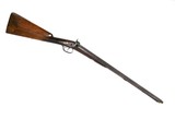 Antique 1850's German Bauernfeind of Heidelberg 16GA Damascus Shotgun - Image 2 of 17