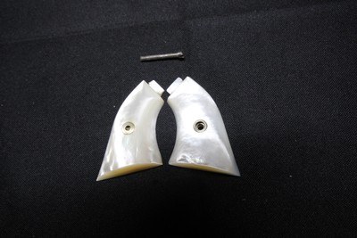 Factory engraved Sharps Pepperbox Silver plate frame Gold plate barrels Real Mother Of Pearl Grips - Image 13 of 15