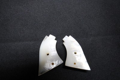 Factory engraved Sharps Pepperbox Silver plate frame Gold plate barrels Real Mother Of Pearl Grips - Image 14 of 15