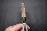 Factory engraved Sharps Pepperbox Silver plate frame Gold plate barrels Real Mother Of Pearl Grips - Image 8 of 15