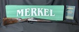 Engraved High Grade Merkel SxS Shotgun Model 280SL 28 Gauge - 9 of 10