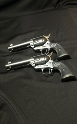 USFA Rodeo .38 Special – Consecutive Pair E641 & E642 – 43/4” – Original Boxes & Sleeves – Excellent - 14 of 16