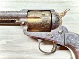 Colt SAA 1-gen 45 Colt Engraved Set - 6 of 10