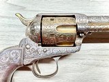 Colt SAA 1-gen 45 Colt Engraved Set - 8 of 10