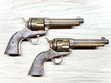 Colt SAA 1-gen 45 Colt Engraved Set