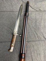 Rare Antique Spanish-American War Spanish Contract Ludwig Loewe & Co. Mauser Model 1893 Rifle 7x57mm with Bayonet - 14 of 15