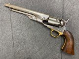 Very Desirable Civil War Colt Model 1860 Fluted Army Revolver - 3 of 15