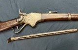Civil War Spencer Model 1860 Rimfire Repeating Carbine with Indian Wars Era Springfield Armory Alterations - 15 of 15