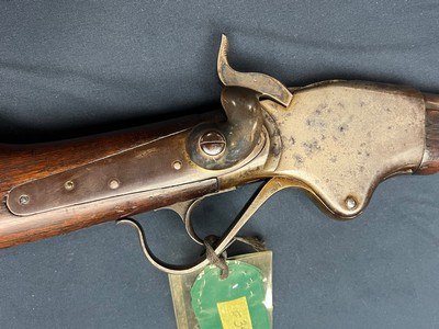 Civil War Spencer Model 1860 Rimfire Repeating Carbine with Indian Wars Era Springfield Armory Alterations