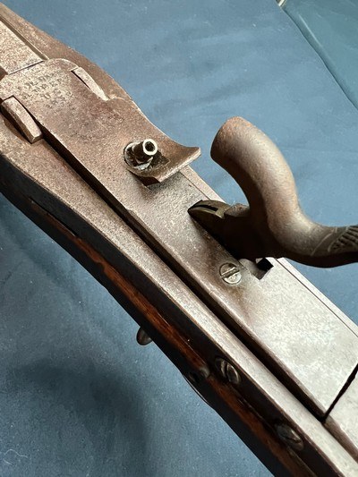 Civil War Percussion Conversion U.S. Harper’s Ferry Hall Model 1819 Rifle