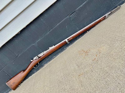 Extremely Fine French Military Chassepot Model 1866 Needle-Fire Bolt Action Rifle - Image 1 of 15