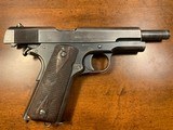 WWI Springfield 1911 From 1914 Including A 1914 RIA Holster Belonging To WW1 Vet & Commander of 123rd Field Artillery, Retired Col. James Bereth. - Image 7 of 15