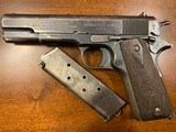 WWI Springfield 1911 From 1914 Including A 1914 RIA Holster Belonging To WW1 Vet & Commander of 123rd Field Artillery, Retired Col. James Bereth. - Image 12 of 15