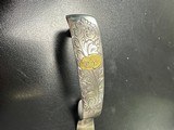 Krieghoff K-80 K80 Nickel Gold Broken Clay Hand Engraved Trigger Guard - 3 of 10