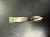 Krieghoff K-80 K80 Nickel Gold Broken Clay Hand Engraved Trigger Guard