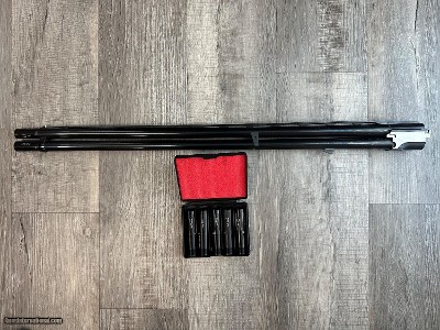 Krieghoff K80 30" 12Ga Choke Tubed Tapered Flat 12-8mm Barrel W/ 7 Muller Chokes