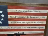 Second Amendment American Wood Flag - 4 of 6