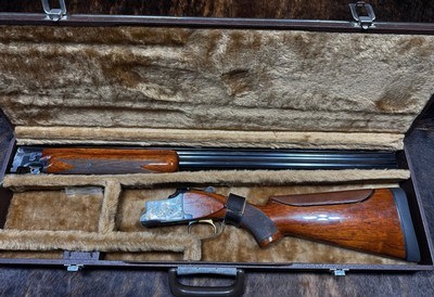 Browning Superposed Lightning 12GA Trap - Belgium (Fitted case)