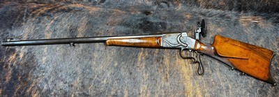 Haenel Original Aydt Single Shot Schuetzen Rifle 9.5x47R cartridge - Image 1 of 7