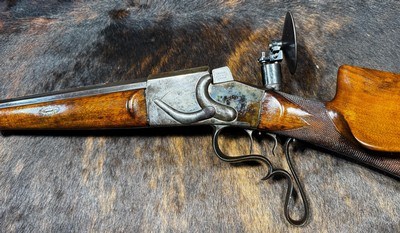 Haenel Original Aydt Single Shot Schuetzen Rifle 9.5x47R cartridge - Image 3 of 7