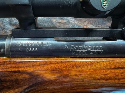 Rem 40X Benchrest with Beautiful Custom Stock - 22LR (First one) - Image 5 of 8