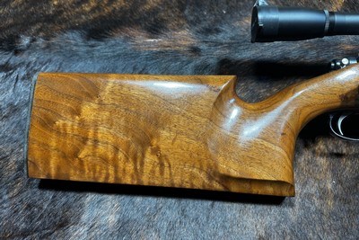 Remington 40X Bull Barrel with Jewell Trigger and Custom Stock -22LR - Image 4 of 8