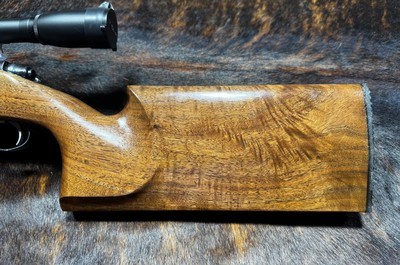 Remington 40X Bull Barrel with Jewell Trigger and Custom Stock -22LR - Image 3 of 8