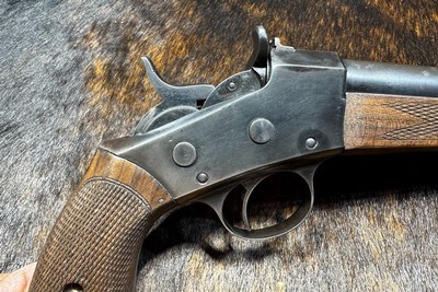 Remington Model 1901 Target Single shot Pistol 22LR - Image 3 of 7