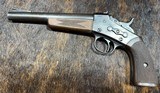 Remington Model 1901 Target Single shot Pistol 22LR - Image 1 of 7